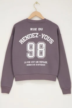My Jewellery Sweat Gris Foncé 