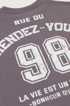 My Jewellery Sweat Gris Foncé 