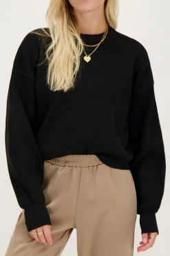 My Jewellery Sweat Côtelé Noir Sale