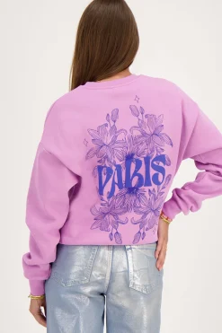 My Jewellery Sweat Paris Fleuri Violet Online