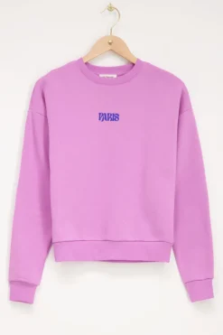 My Jewellery Sweat Paris Fleuri Violet Online