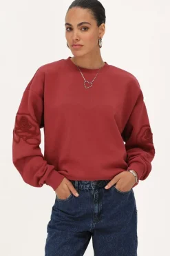 My Jewellery Sweat Rouge Avec Broderie Online