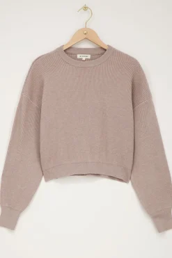 My Jewellery Sweat Côtelé Taupe Hot