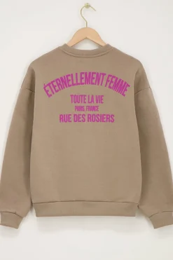 My Jewellery Sweat Taupe 