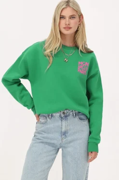 My Jewellery Sweat Avec "Mon Amour Paris" En Rose Vert New
