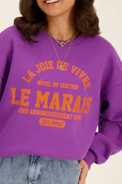 My Jewellery Sweat Violet "La Joie De Vivre" Online