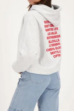 My Jewellery Sweat-shirt Paris City Gris Outlet