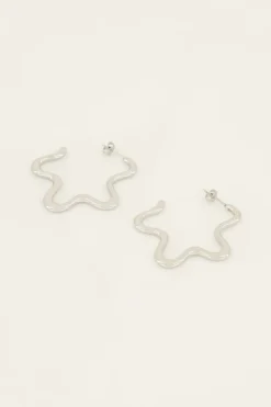 My Jewellery Swirl Boucles D’oreilles De Forme Ondulée Online