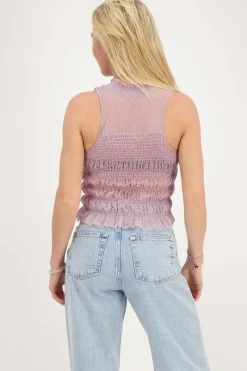 My Jewellery Top à Smocks Lilas Fashion