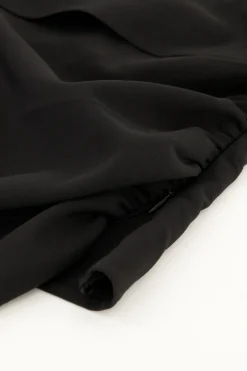 My Jewellery Top Bustier Drapé Noir Discount