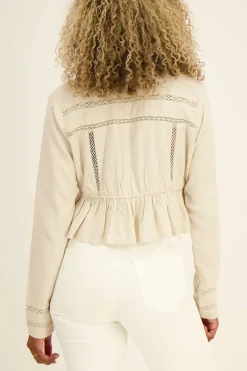 My Jewellery Top Court En Lin Beige Online