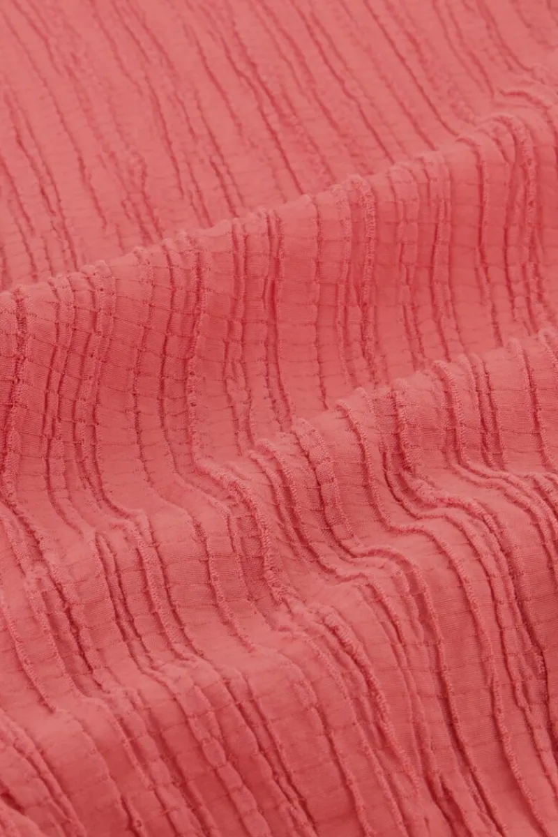 My Jewellery Top Court Rose Corail Avec Boutons Rose/Corail Online