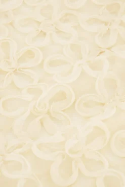 My Jewellery Top En Maille he Avec Fleurs Blanc Hot