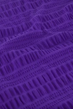 My Jewellery Top En Maille Texturée Violet Best
