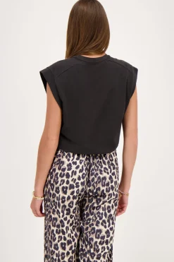 My Jewellery Top Sans Manches Gris Discount