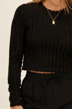 My Jewellery Top à Rayures Noir Online