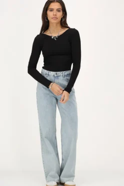 My Jewellery Top Avec Dos Nu Noir Discount
