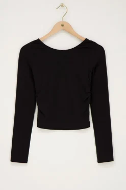 My Jewellery Top Avec Dos Nu Noir Discount