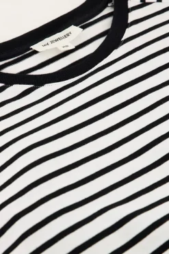 My Jewellery Top Noir Et Blanc Sans Manches New