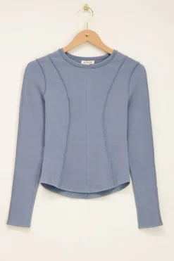 My Jewellery Top Péplum Bleu Online