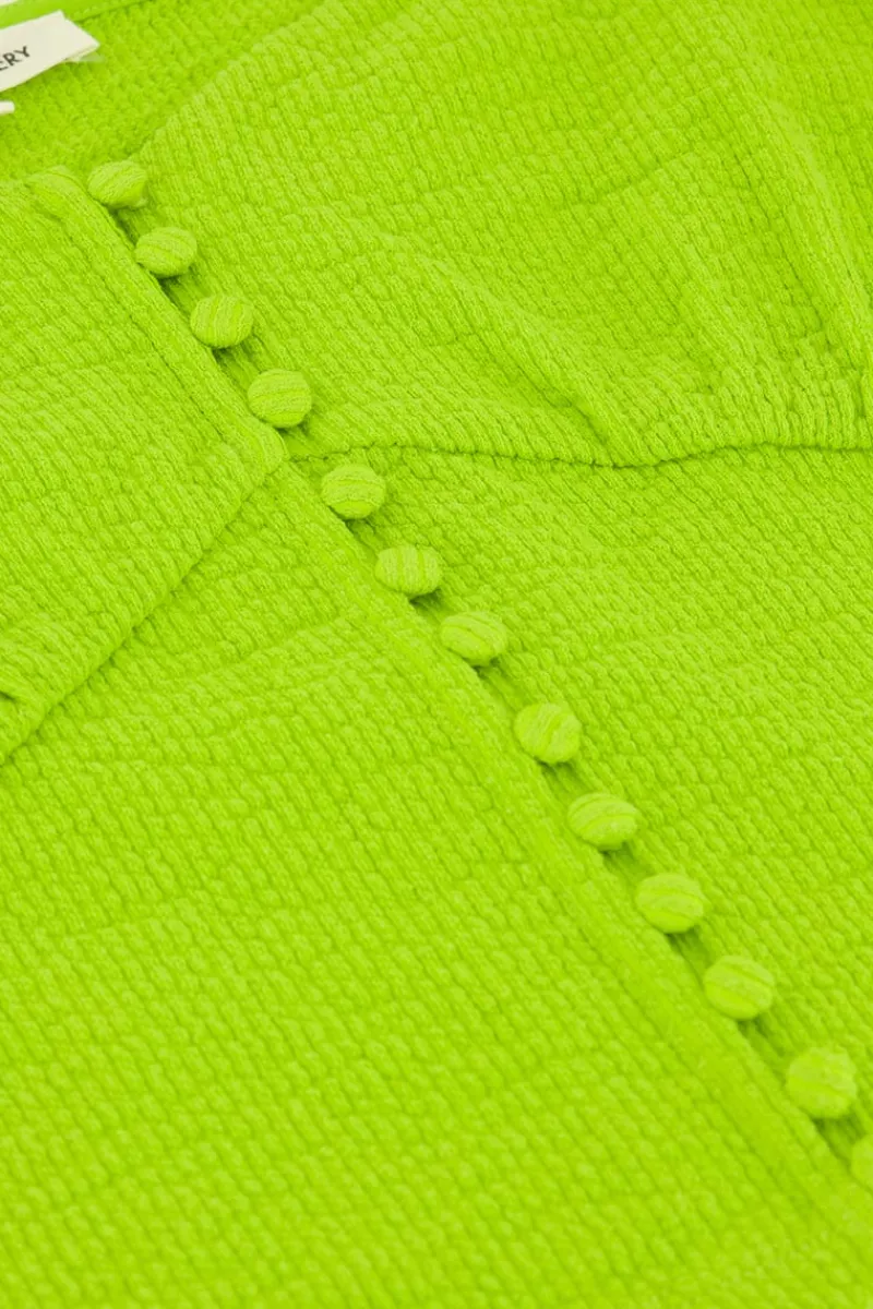 My Jewellery Top Vert Menthe Style Corset à Manches Longues Clearance