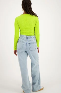 My Jewellery Top Vert Néon Vert citron Discount