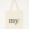 My Jewellery Tote Bag Beige Outlet