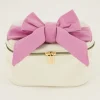 My Jewellery Trousse De Toilette Beige Avec Nœud Rose Discount