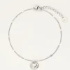My Jewellery Unconditional Love Bracelet "cœur Martelé" Outlet