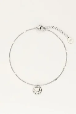 My Jewellery Unconditional Love Bracelet "cœur Martelé" Outlet