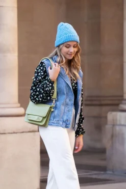 My Jewellery Veste En Denim Bleu Sans Manches Online
