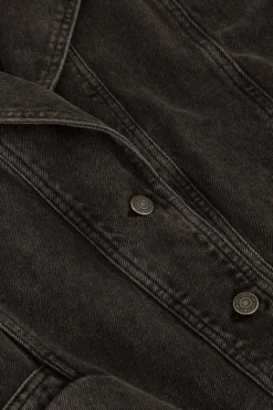 My Jewellery Veste Sans Manches En Denim Noir Clearance