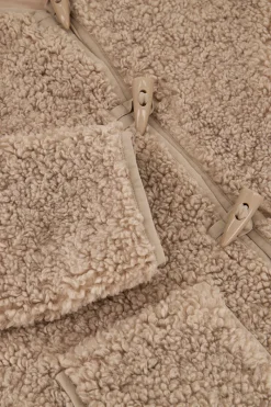My Jewellery Veste Teddy Beige Avec Boutons Discount